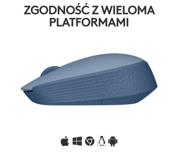 LOGITECH M171 jasnoniebieska 910-006866 - 1126628 - zdjęcie 9